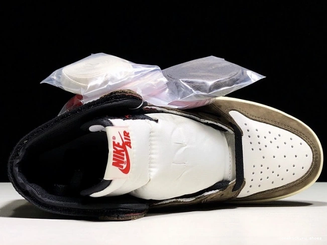 Rep OG Retro - x 1 100 Travis High CD4487 Jordan Scott 'Mocha' Air 0607